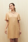 VESTIDO MARILOU Caramelo