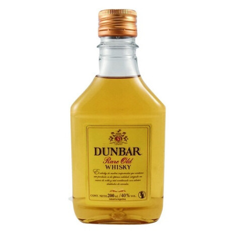 WHISKY PETACA DUNBAR 200 ML WHISKY PETACA DUNBAR 200 ML