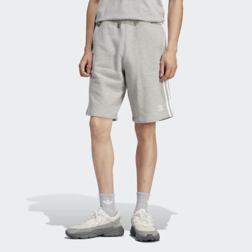 Short Adidas Adicolor 3 Rayas Gris