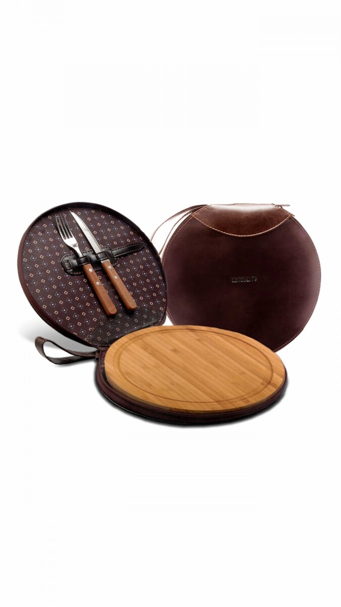 SET PARRILLERO HEREFORD - CHOCOLATE 