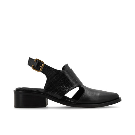 ZUECO VENET - CUERO CINCUE NEGRO