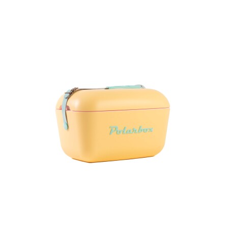 Conservadora Polarbox Pop Retro Vintage 20 L AMARILLO-VERDE