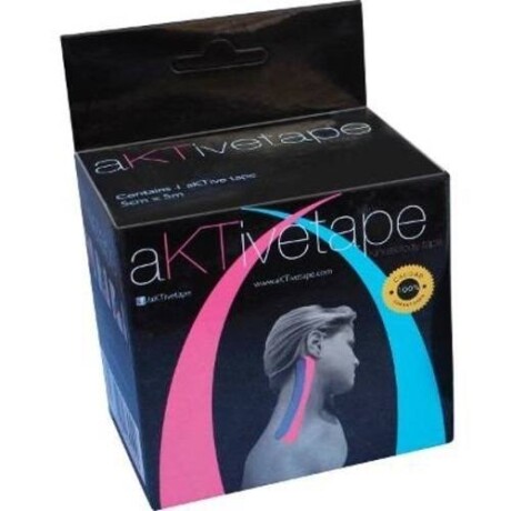Aktive tape cinta kinesiológica 5cm x 5m Aktive tape cinta kinesiológica 5cm x 5m