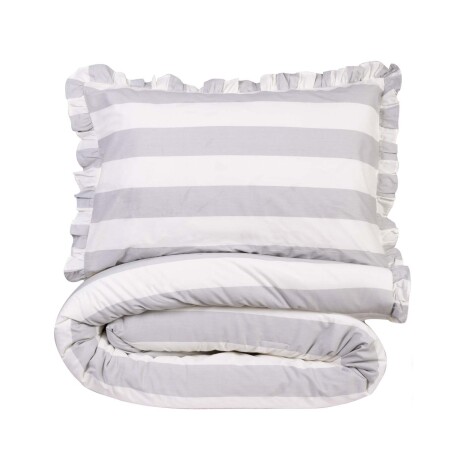 ACOLCHADO ALGODON NATURAL-BEIGE BIG STRIPES KIDS ARENA