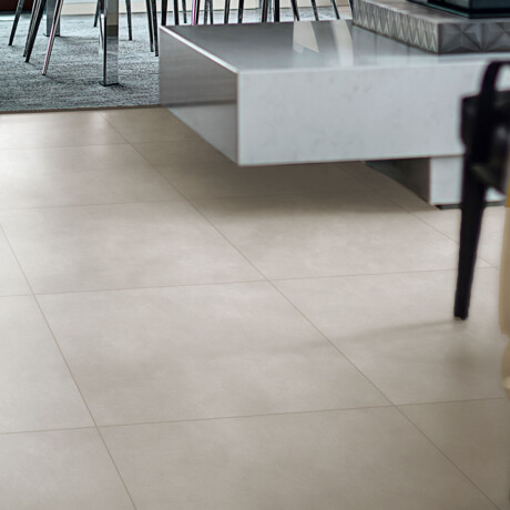 Porcelanato Gris Cemento Mate Liso 61.1X61.1Cm Piso Pared GAMAS DE GRIS