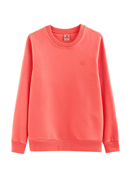 BUZO BÁSICO UNISSEX INFANTIL ROSA