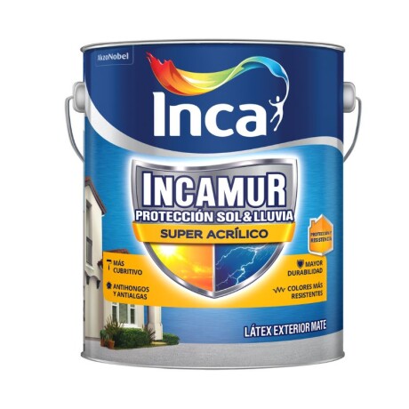 INCAMUR SUPER ACRILICO 1 LT - BLANCO INCAMUR SUPER ACRILICO 1 LT - BLANCO