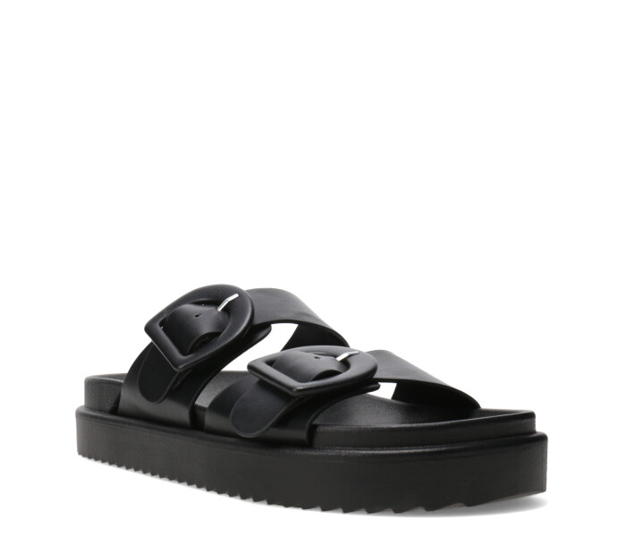 Sandalia de Mujer Miss Carol QIRA con hebillas Negro