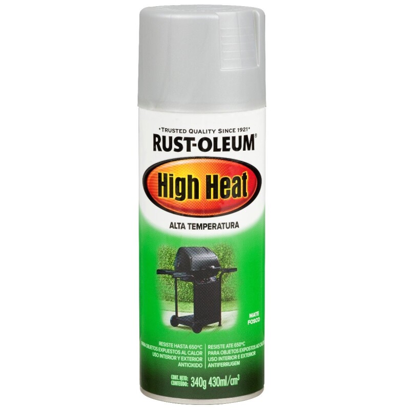 AEROSOL RUST OLEUM ALTA-TEMPERATURA ALUMINIO- 340GRS AEROSOL RUST OLEUM ALTA-TEMPERATURA ALUMINIO- 340GRS