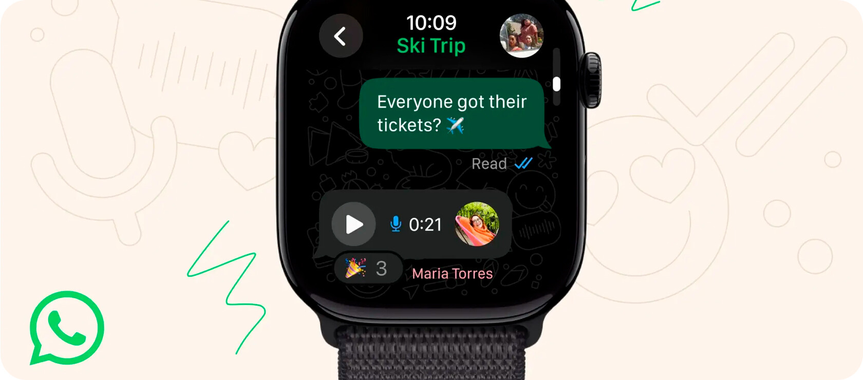 WhatsApp en el Apple Watch: lo que necesitas saber