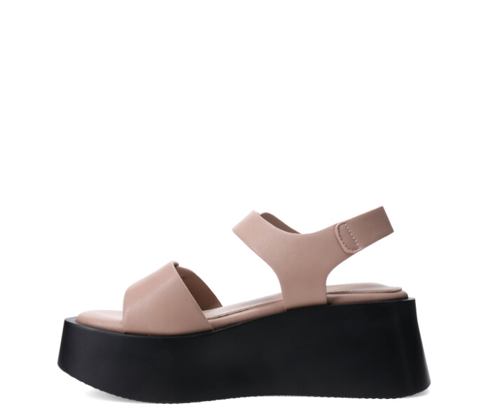 Sandalia de Mujer Miss Carol VIXOR con plataforma Nude