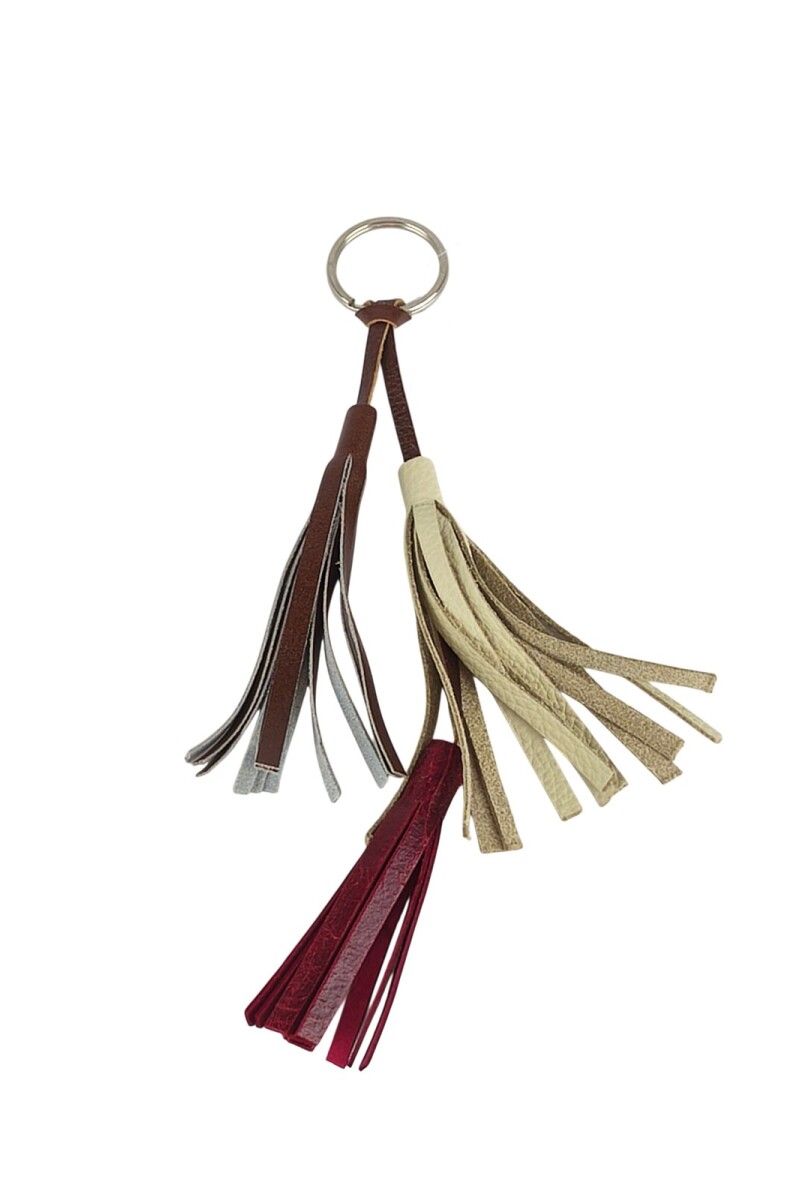 Llavero de Flecos (Borlas) de Cuero Llavero de Flecos (Borlas) de Cuero