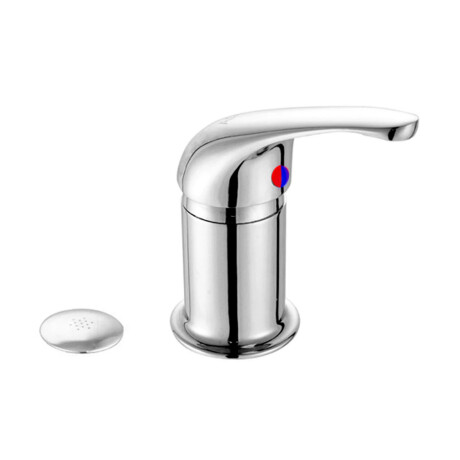 Griferia De Bidet Monocomando Aqualia Sin Transferencia Cromo  35Mm 000