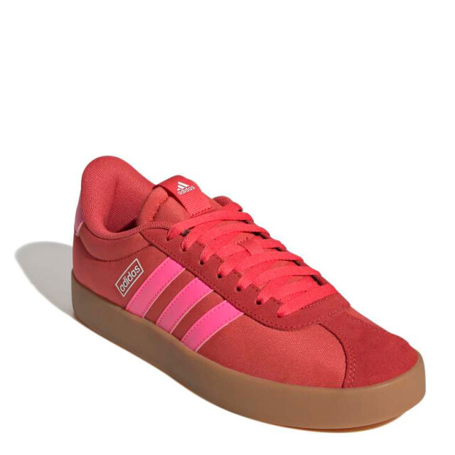 Championes de Mujer Adidas Vl Court 3.0 Rojo - Rosado