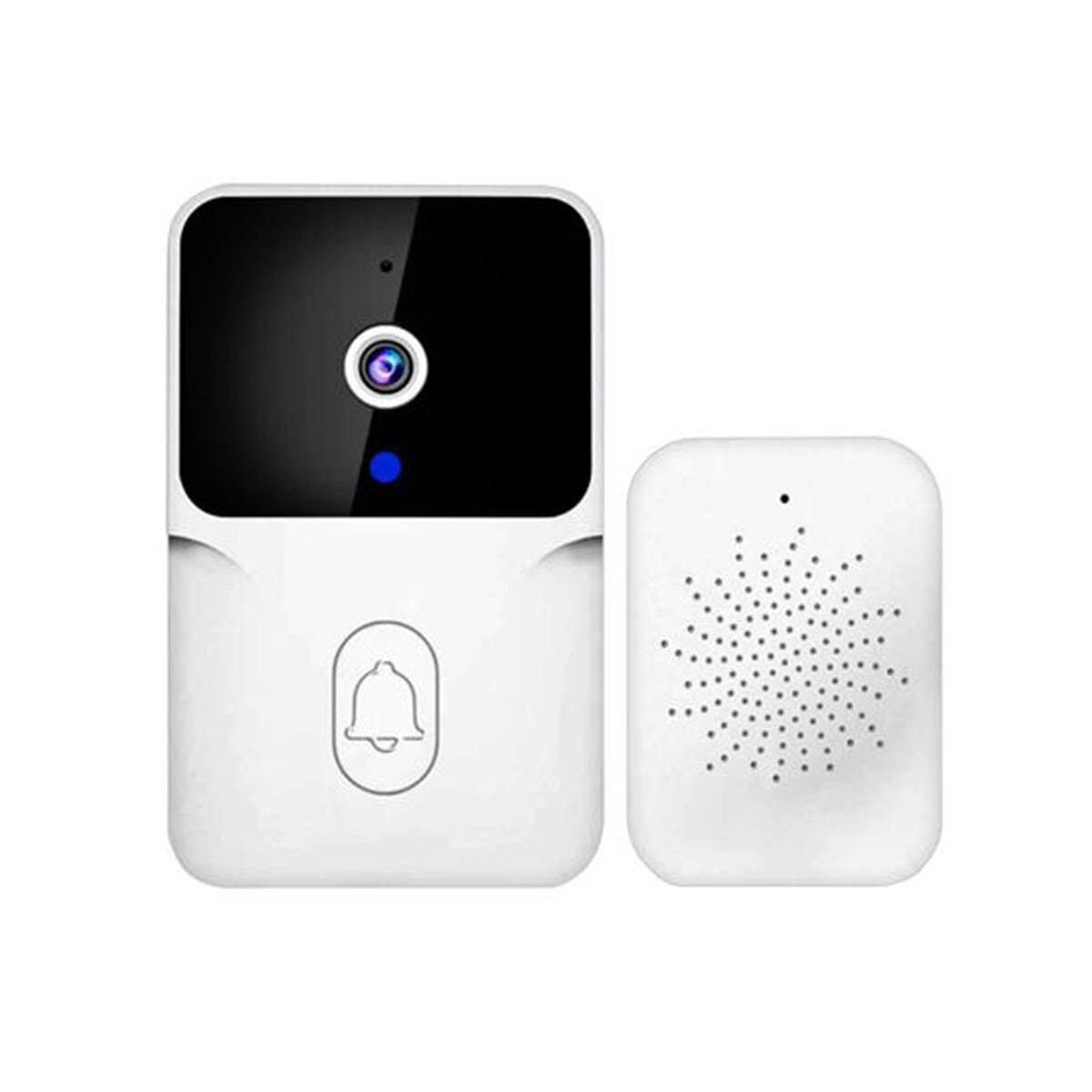 Cámara de seguridad con timbre M8 app facil instalación 