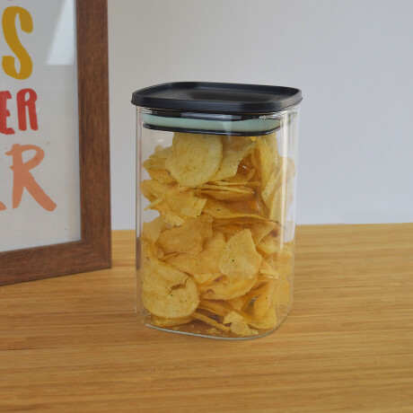 Frasco de vidrio con tapa de plástico 1L Casasunco Olala Frasco de vidrio con tapa de plástico 1L Casasunco Olala