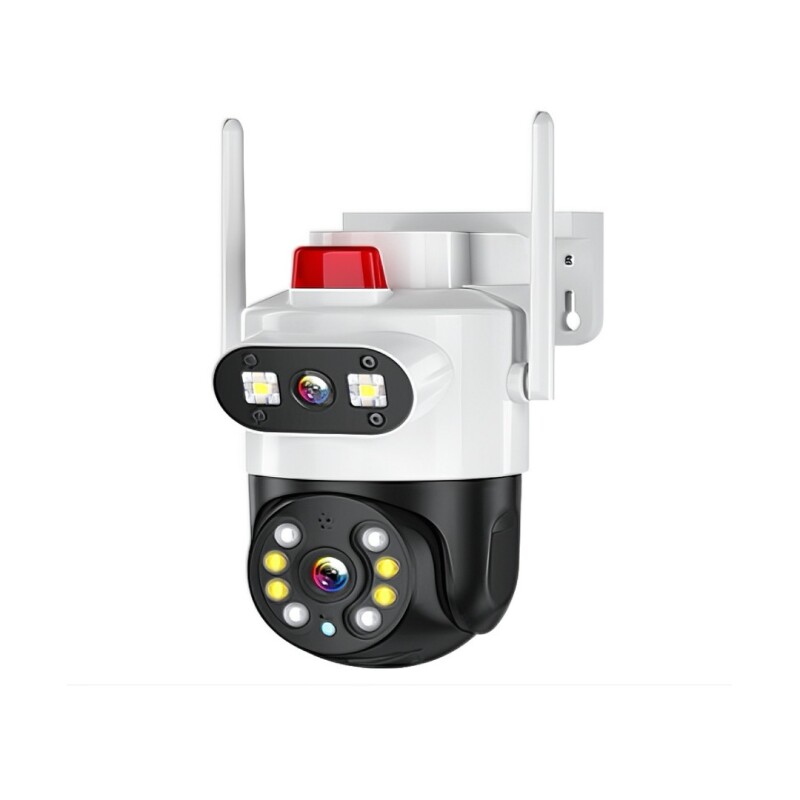 Cámara De Seguridad Led Wifi 360° Foco De Luz Cámara De Seguridad Led Wifi 360° Foco De Luz