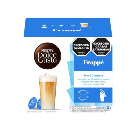 Caja de 10 Cápsulas Nescafé Dolce frappe cremoso y frío 001