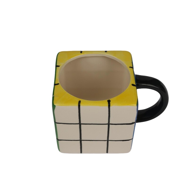 Taza diseño cubo magico Taza diseño cubo magico
