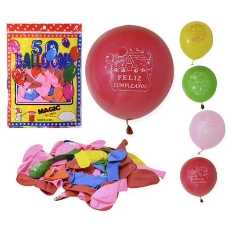 Globos 50 unidades Globos 50 unidades