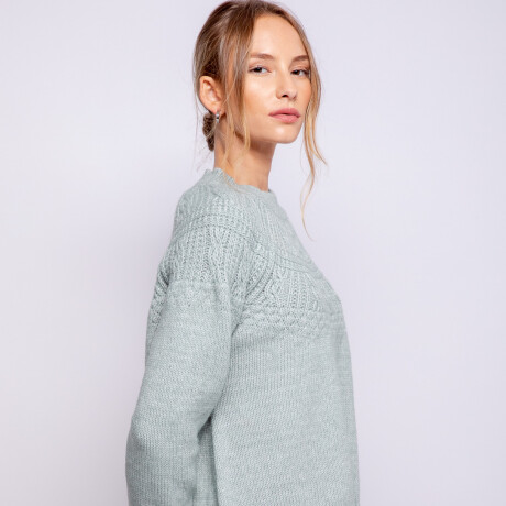 SWEATER FLORENCIA Agua Marina