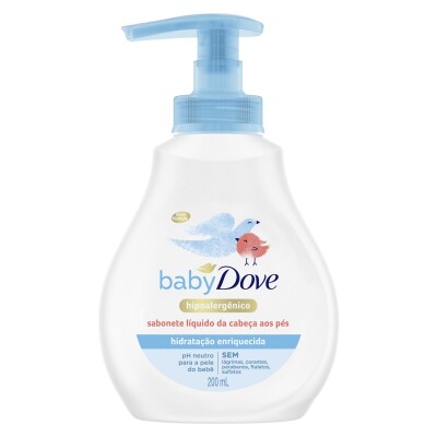 Jabón Dove Baby Líquido 200 Ml. Jabón Dove Baby Líquido 200 Ml.