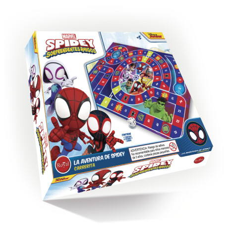 Juego de Mesa Carrerita Spidey Royal Disney 001