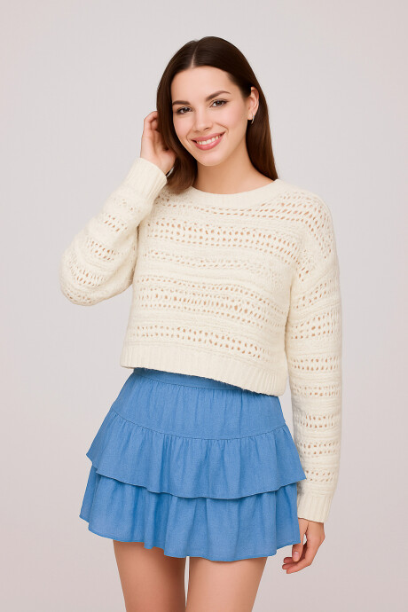 Sweater Siven Blanco