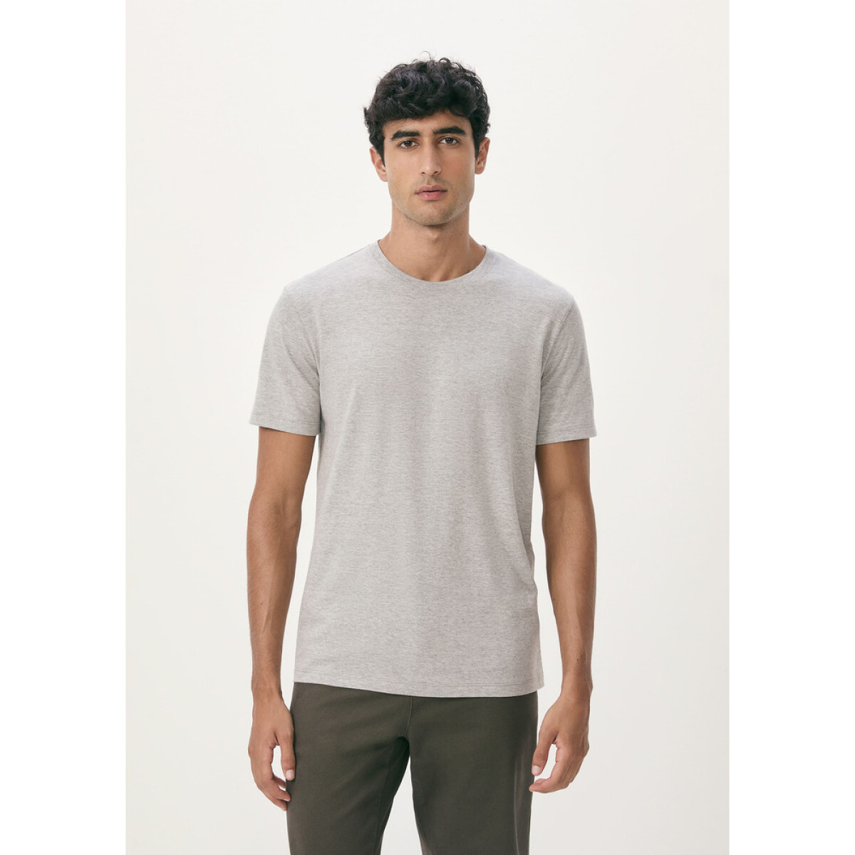 CAMISETA MM MASC - CINZA MESCLA 