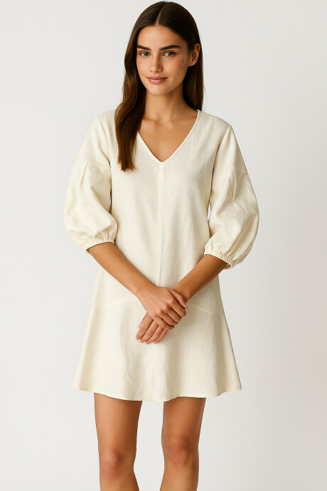 Vestido Yrelia Marfil / Off White