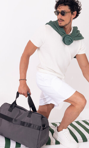 BOLSO DEPORTIVO SAN REMO GRIS