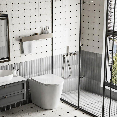 INODORO CORTO LACAR BLANCO BRILLO BLANCO