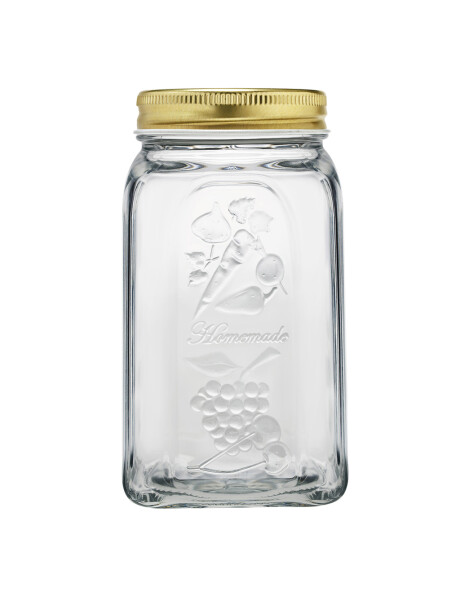 RECIPIENTE VIDRIO TAPA ROSCA 1500CC HOMEMADE PASABACHE RECIPIENTE VIDRIO TAPA ROSCA 1500CC HOMEMADE PASABACHE