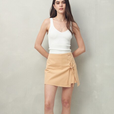 SHORT MARJA Caramelo