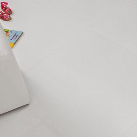 Ceramica Blanca Plena semi Mate 20X20Cm Piso Pared GAMAS DE BLANCO