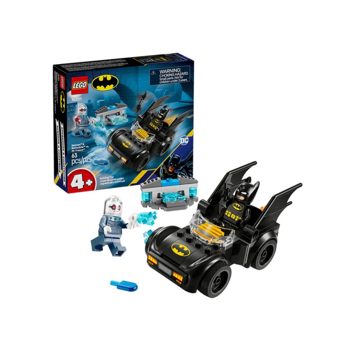 LEGO DC Batman y Batimovil VS Mr. Freeze 