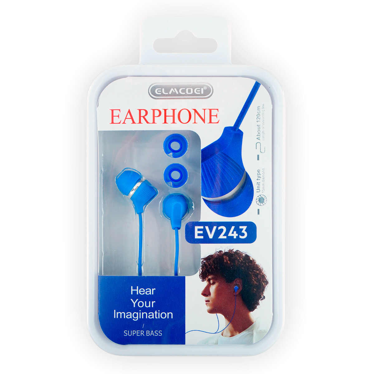 Auriculares con cable para celular 