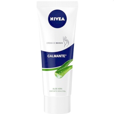 Crema De Manos Nivea Aloe Calmante 75 Ml. Crema De Manos Nivea Aloe Calmante 75 Ml.