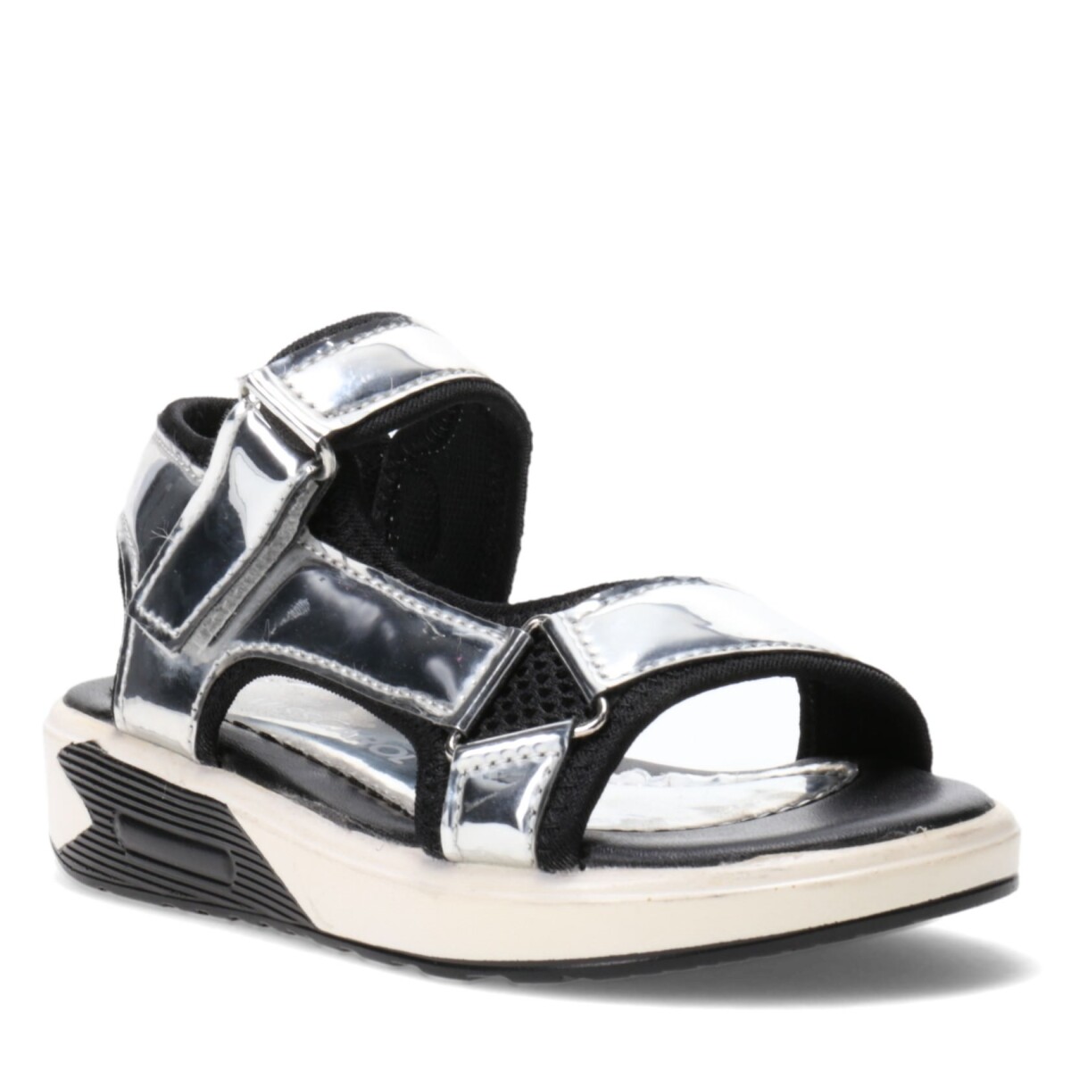 Sandalia de Niña Mini Miss Carol TUNIA deportiva de charol MINI MissCarol - Plateado 
