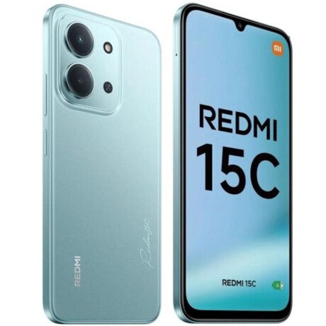 Celular Smartphone Xiaomi Redmi 15C 4G 256Gb 4Gb Ub VERDE-AGUA