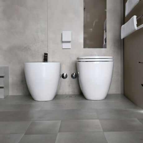 Griferia De Bidet Monocomando Cromo Aqualia Trento 000