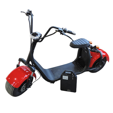 MOTO ELEC. CHOPPER 18" BATERIA LITIO - ROJO 001