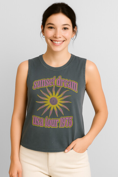 Musculosa Feddy Estampado 3