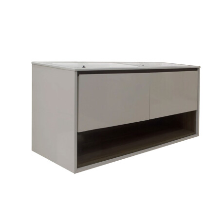 MUEBLE DE BLANCO C/BACHA Y VALVULAS - 120X46X61 BLANCO