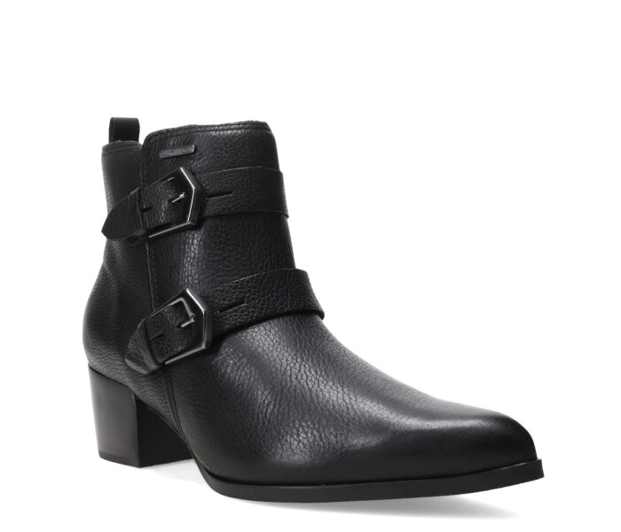 Bota de Mujer Bottero caña baja con hebillas 349310 Negro