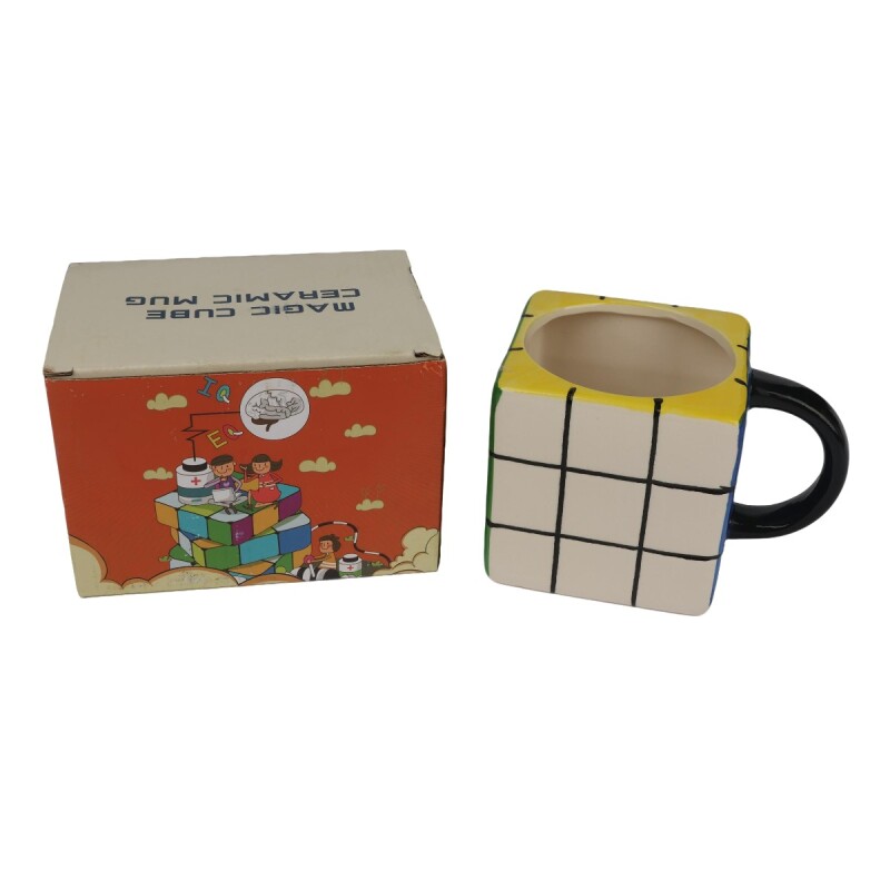 Taza diseño cubo magico Taza diseño cubo magico