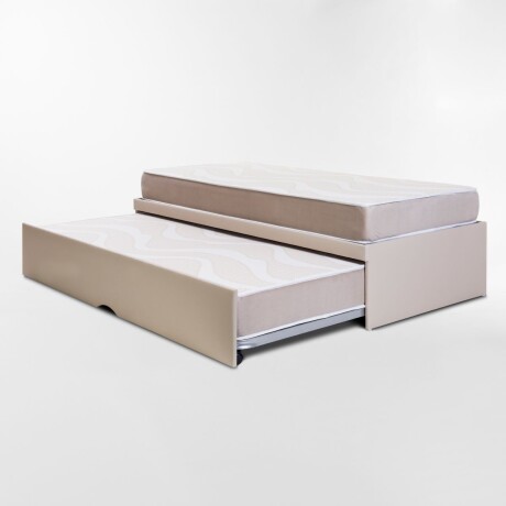 Bicama marinera FLAT Beige - 1 PLAZA