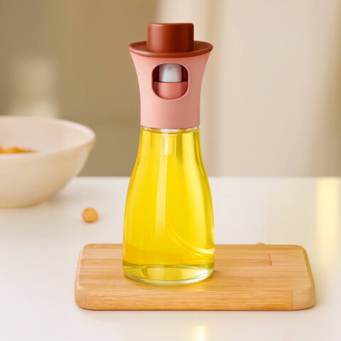 Aceitero Spray IMBACK hmj057 | Rociador de Vidrio 200ml con Tapa Plástica, Preciso y Saludable Rosa Aceitero Spray IMBACK hmj057 | Rociador de Vidrio 200ml con Tapa Plástica, Preciso y Saludable Rosa