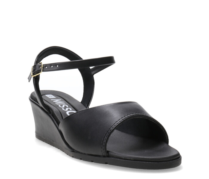 Sandalia de Mujer ANABEL con pulsera Negro