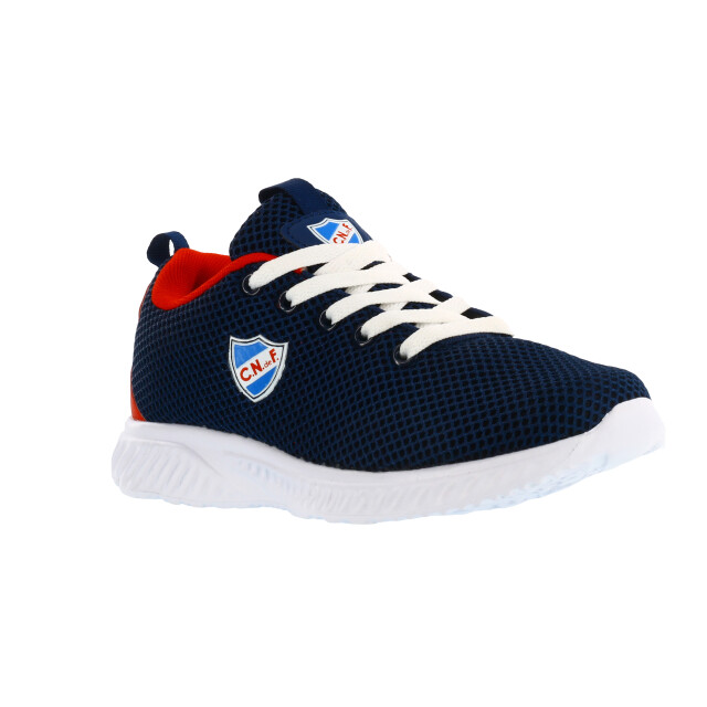 Championes de Niños Nacional Run Basic Kids Azul Marino - Rojo